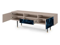 Mueble de TV - 170х59х41 cm - T6 - Deep Ocean, Latte^ Móvel De Tv