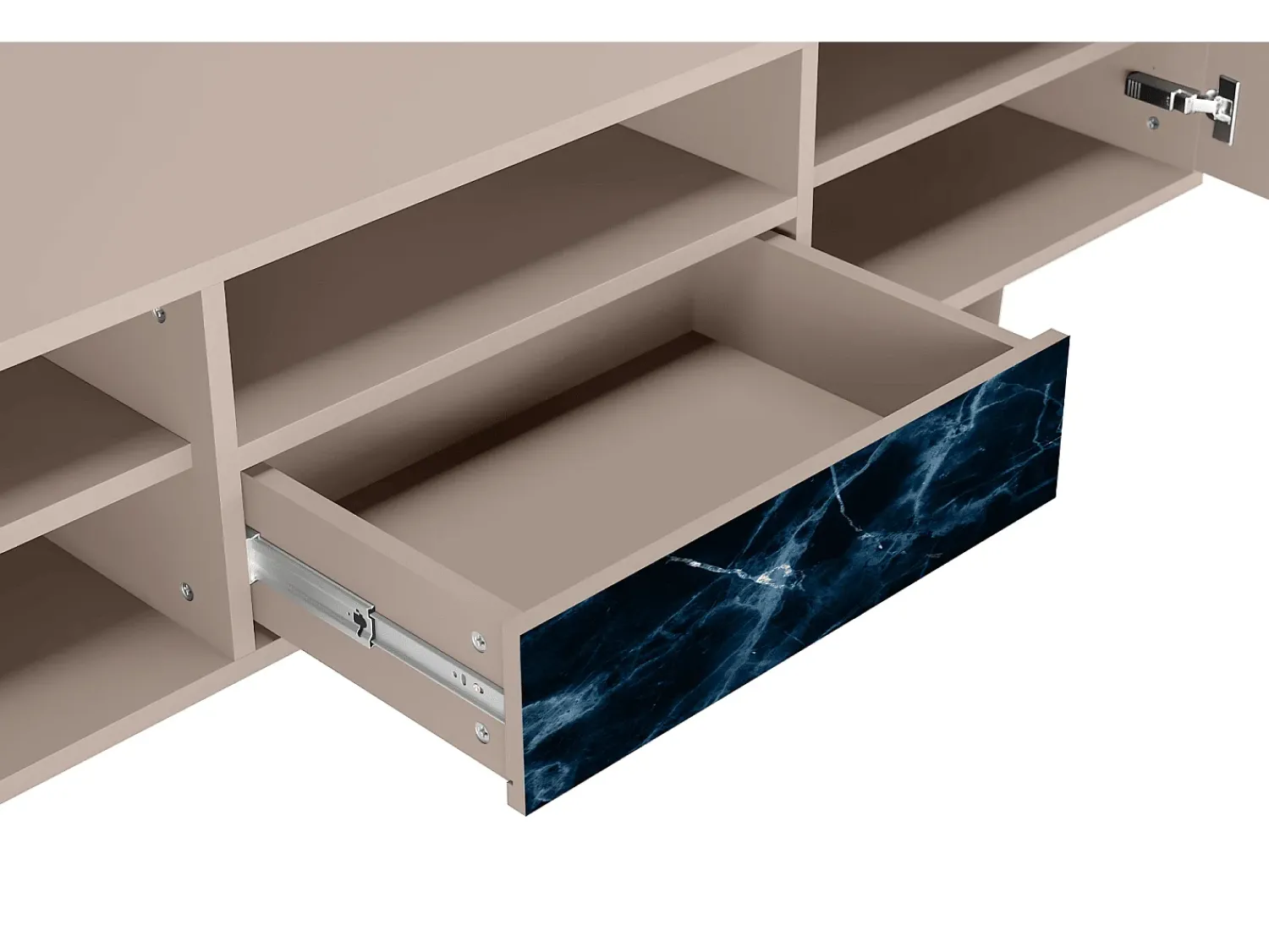 Mueble de TV - 170х59х41 cm - T6 - Deep Ocean, Latte^ Móvel De Tv