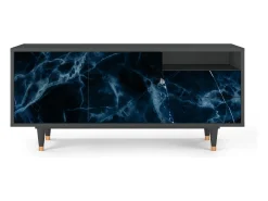 Móvel De Tv* Mueble de TV - 125х56х41 cm - T7 - Deep Ocean, Antracite Cinza antracite