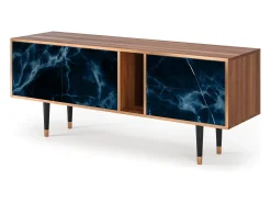 Mueble de TV - 170х69х48 cm - T1 - Deep Ocean, Nogueira^ Móvel De Tv