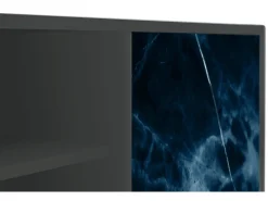 Móvel De Tv| Mueble de TV - 170х69х48 cm - T2 - Deep Ocean, Antracite Cinza antracite