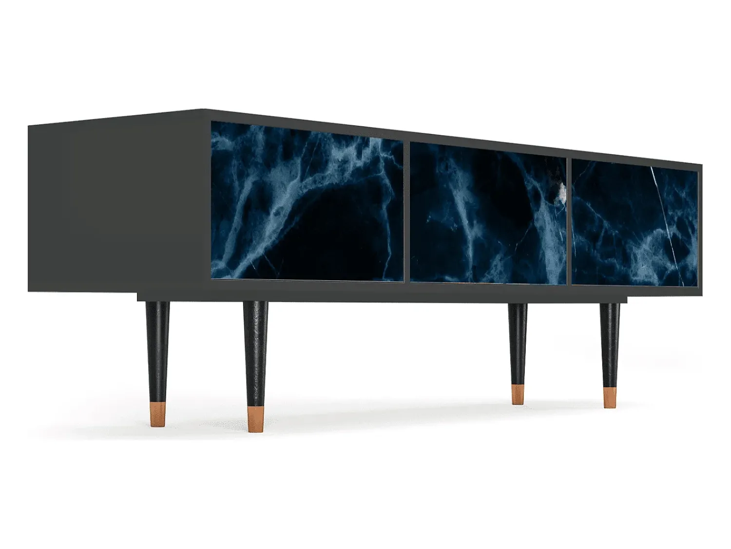 Mueble de TV - 170х59х48 cm - T4 - Deep Ocean, Antracite^ Móvel De Tv