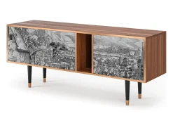 Mueble de TV - 170х69х48 cm - T1 - Departure, Nogueira^ Móvel De Tv