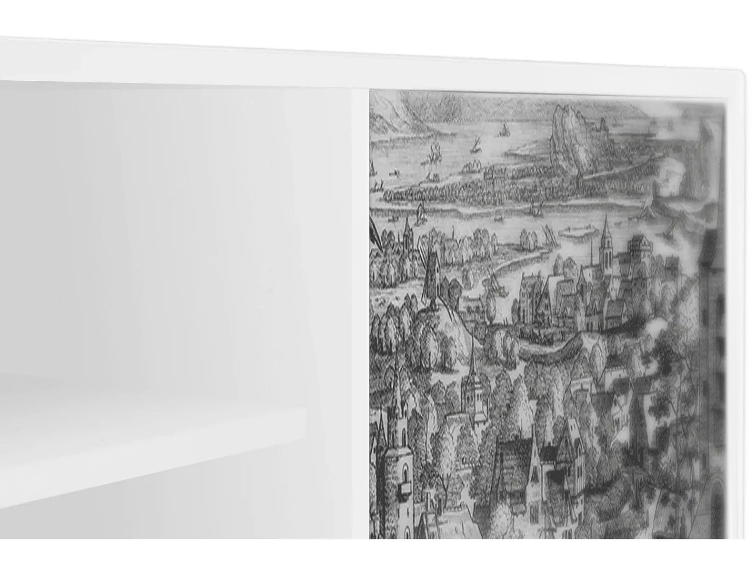 Clearance Mueble de TV - 170х69х48 cm - T2 - Departure, Branco Bege