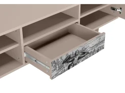 Hot Mueble de TV - 170х59х41 cm - T6 - Departure, Latte Bege