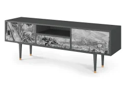 Hot Mueble de TV - 170х59х41 cm - T6 - Departure, Antracite Cinza antracite