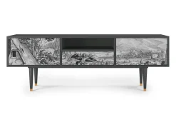 Hot Mueble de TV - 170х59х41 cm - T6 - Departure, Antracite Cinza antracite