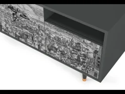 Mueble de TV - 125х56х41 cm - T7 - Departure, Antracite^ Móvel De Tv