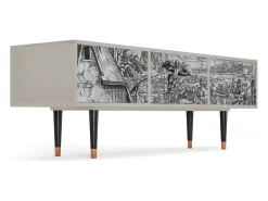 Móvel De Tv* Mueble de TV - 170х59х48 cm - T4 - Departure, Areia Bege