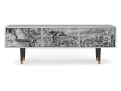 Mueble de TV - 170х59х48 cm - T4 - Departure, Cinza^ Móvel De Tv