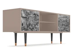 Móvel De Tv| Mueble de TV - 170х69х48 cm - T2 - Departure, Latte Bege
