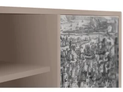 Móvel De Tv| Mueble de TV - 170х69х48 cm - T2 - Departure, Latte Bege