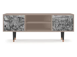 Móvel De Tv| Mueble de TV - 170х69х48 cm - T2 - Departure, Latte Bege