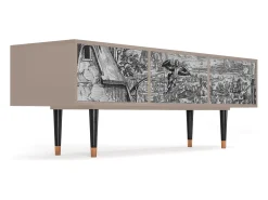 Móvel De Tv| Mueble de TV - 170х59х48 cm - T4 - Departure, Latte Bege