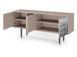 New Mueble de TV - 150х69х41 cm - T5 - Departure, Latte Bege
