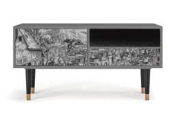 Outlet Mueble de TV - 115х59х48 cm - T3 - Departure, Areia Bege