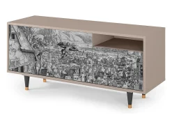 Mueble de TV - 125х56х41 cm - T7 - Departure, Latte^ Móvel De Tv