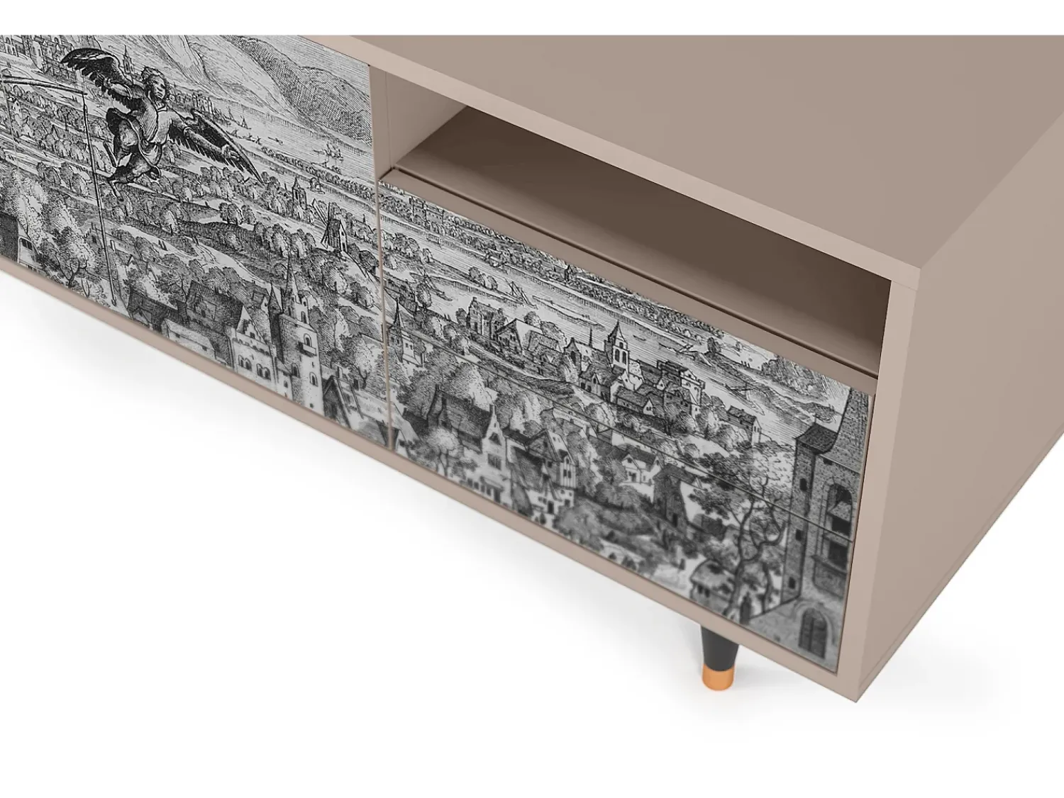 Mueble de TV - 125х56х41 cm - T7 - Departure, Latte^ Móvel De Tv