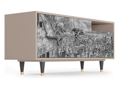 Mueble de TV - 125х56х41 cm - T7 - Departure, Latte^ Móvel De Tv