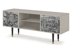 Clearance Mueble de TV - 170х69х48 cm - T2 - Departure, Areia Bege