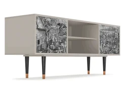 Clearance Mueble de TV - 170х69х48 cm - T2 - Departure, Areia Bege