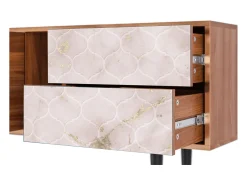 Mueble de TV - 170х69х48 cm - T1 - Dirty Roses, Nogueira^ Móvel De Tv