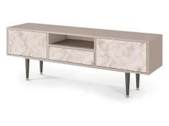 Móvel De Tv| Mueble de TV - 170х59х41 cm - T6 - Dirty Roses, Latte Bege