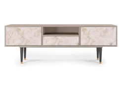 Móvel De Tv| Mueble de TV - 170х59х41 cm - T6 - Dirty Roses, Latte Bege