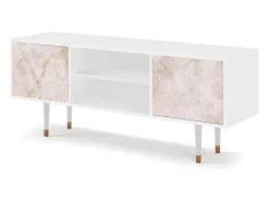Clearance Mueble de TV - 170х69х48 cm - T2 - Dirty Roses, Branco Bege
