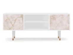 Clearance Mueble de TV - 170х69х48 cm - T2 - Dirty Roses, Branco Bege