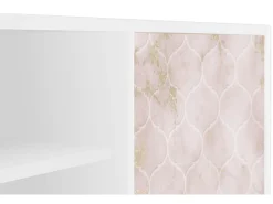 Clearance Mueble de TV - 170х69х48 cm - T2 - Dirty Roses, Branco Bege