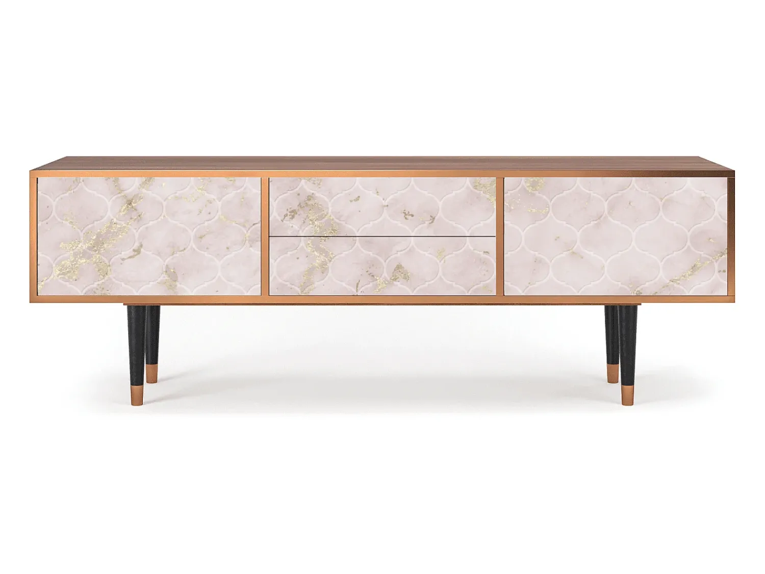 Mueble de TV - 170х59х48 cm - T4 - Dirty Roses, Nogueira^ Móvel De Tv