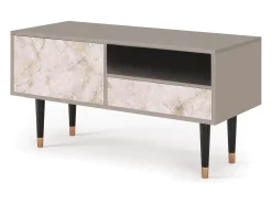 Outlet Mueble de TV - 115х59х48 cm - T3 - Dirty Roses, Areia Bege
