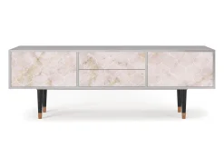 Sale Mueble de TV - 170х59х48 cm - T4 - Dirty Roses, Cinza Cinzento