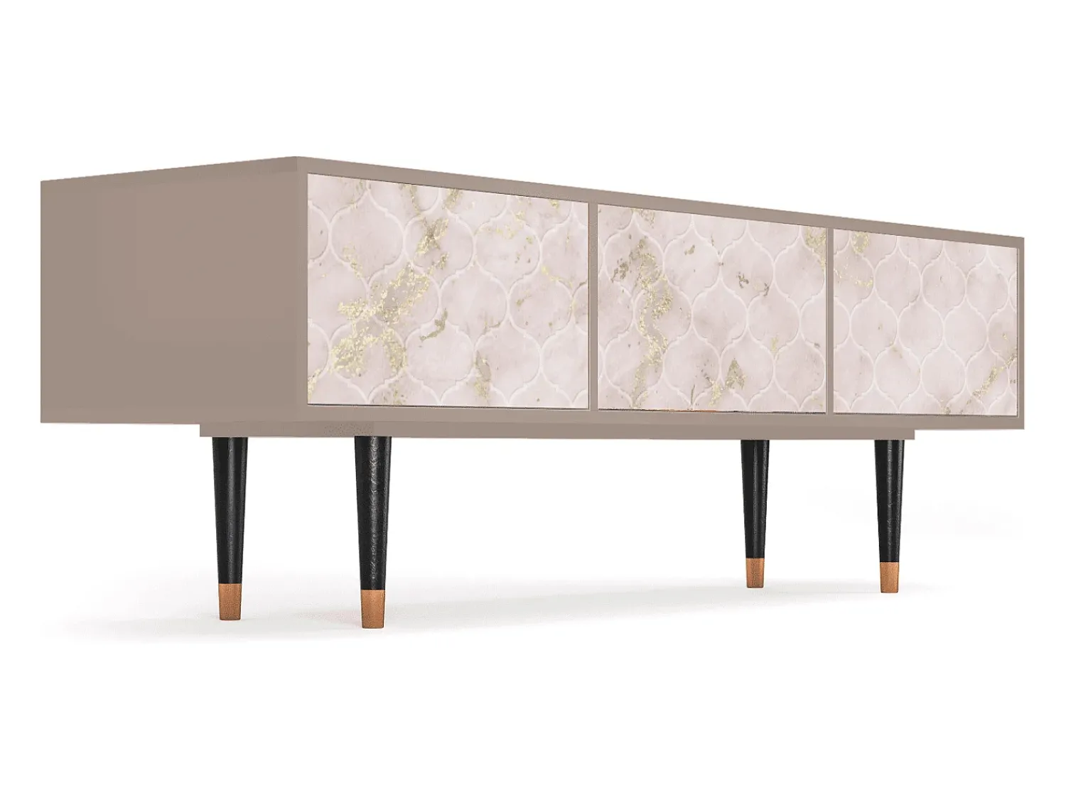 Mueble de TV - 170х59х48 cm - T4 - Dirty Roses, Latte^ Móvel De Tv