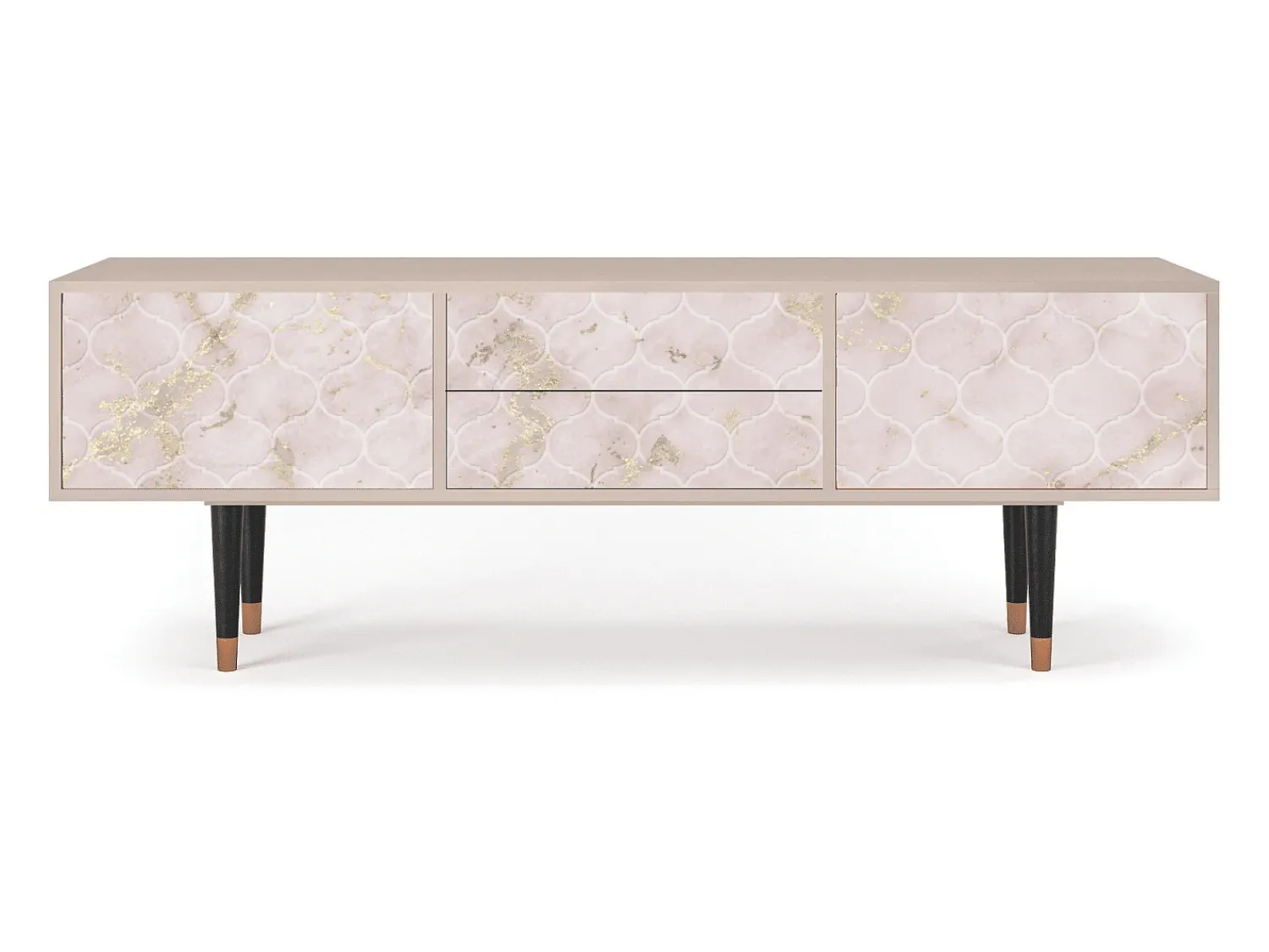 Mueble de TV - 170х59х48 cm - T4 - Dirty Roses, Latte^ Móvel De Tv