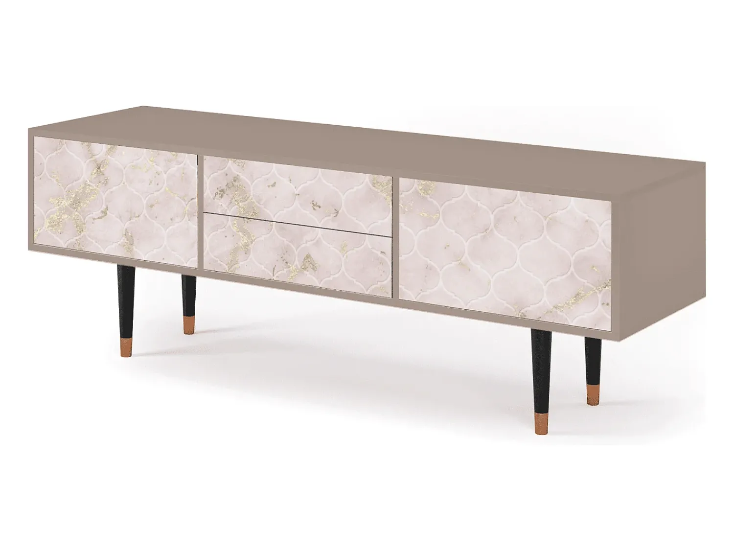 Mueble de TV - 170х59х48 cm - T4 - Dirty Roses, Latte^ Móvel De Tv