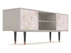 Mueble de TV - 170х69х48 cm - T2 - Dirty Roses, Areia Bege