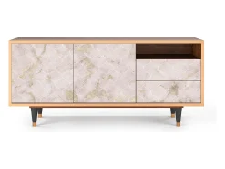 Mueble de TV - 125х56х41 cm - T7 - Dirty Roses, Nogueira^ Móvel De Tv