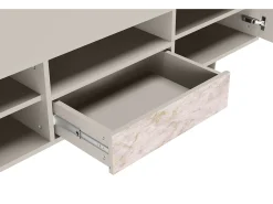 Móvel De Tv| Mueble de TV - 170х59х41 cm - T6 - Dirty Roses, Areia Bege