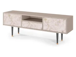 Móvel De Tv| Mueble de TV - 170х59х41 cm - T6 - Dirty Roses, Areia Bege