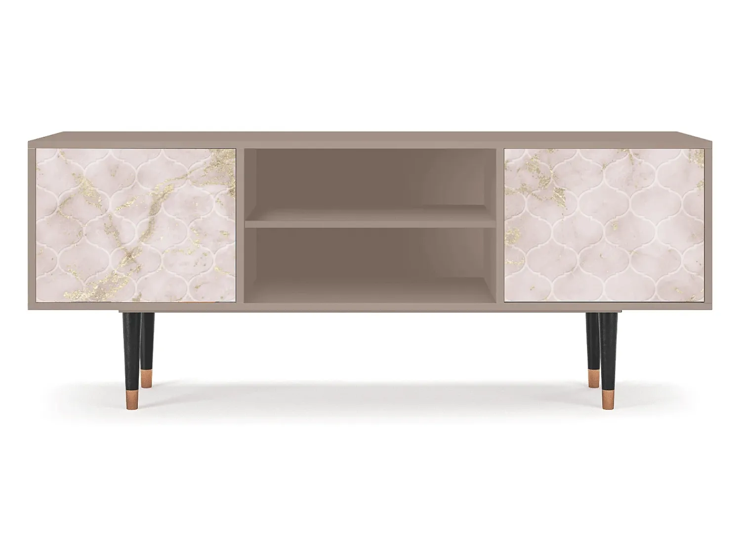 Sale Mueble de TV - 170х69х48 cm - T2 - Dirty Roses, Latte Bege