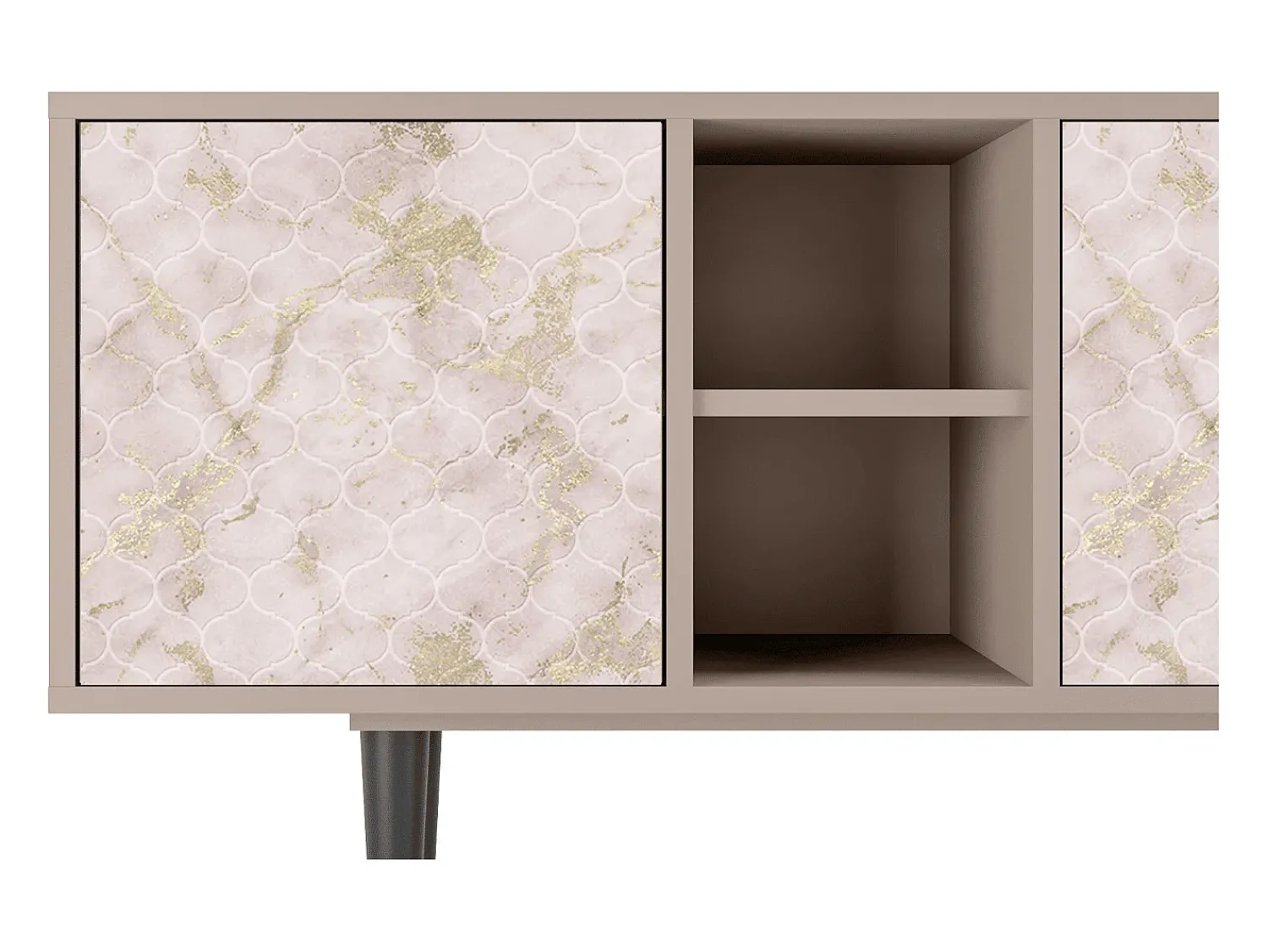 Mueble de TV - 150х69х41 cm - T5 - Dirty Roses, Latte^ Móvel De Tv