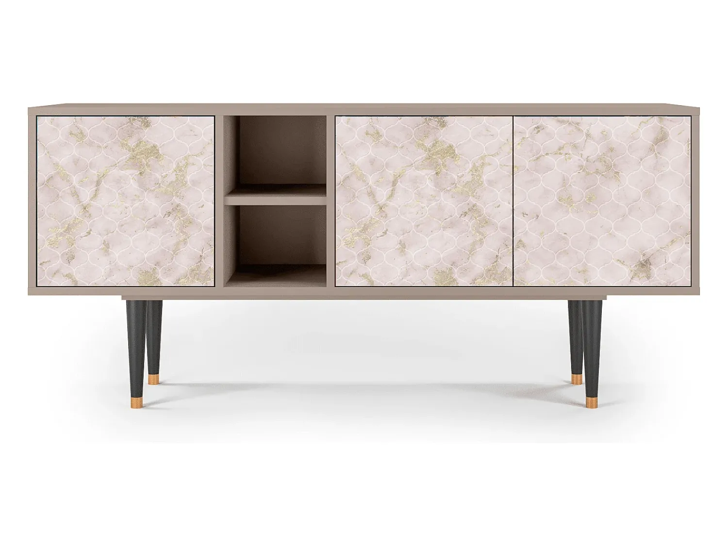 Mueble de TV - 150х69х41 cm - T5 - Dirty Roses, Latte^ Móvel De Tv