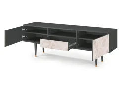 Online Mueble de TV - 170х59х41 cm - T6 - Dirty Roses, Antracite Cinza antracite