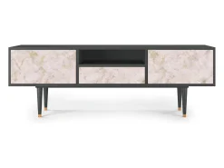Online Mueble de TV - 170х59х41 cm - T6 - Dirty Roses, Antracite Cinza antracite