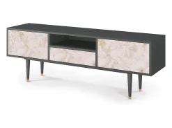 Online Mueble de TV - 170х59х41 cm - T6 - Dirty Roses, Antracite Cinza antracite