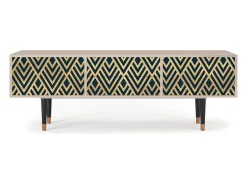 Best Mueble de TV - 170х59х48 cm - T4 - Egypt Triangles, Latte Bege