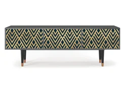 Mueble de TV - 170х59х48 cm - T4 - Egypt Triangles, Antracite^ Móvel De Tv
