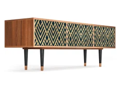 Mueble de TV - 170х59х48 cm - T4 - Egypt Triangles, Nogueira^ Móvel De Tv